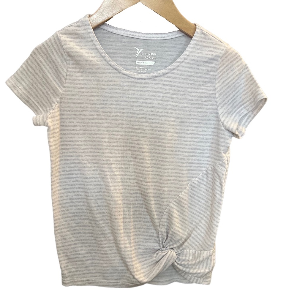 Girls Old Navy S Pre owned Striped Short Sleeve Top